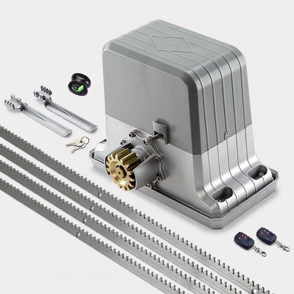 

factory direct sales heavy duty up to 1800kg engine motor with steel racks optional accessories automatic sliding gate operator fingerprint