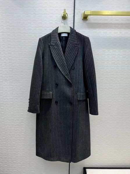 

2021 autumn winter milan runway jackets lapel neck long sleeve women's outerwear high end jacquard cardigan designer coats 1117-9, Black;brown