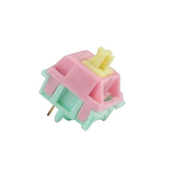 

keyboards keyfirst gateron cream custom switch 4pin 5pin rgb linear 62g force mx clone for mechanical keyboard