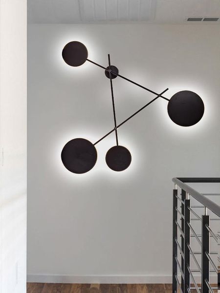 

nordic led stone wall light luminaire home deco bedroom beside lamp