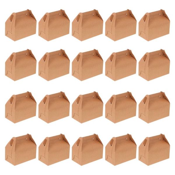 

gift wrap 20pcs handed cake packaging cases candy boxes paper dessert storage