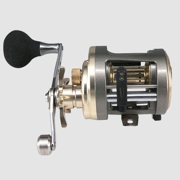 

baitcasting reels 10kg metal trolling drum wheels sea fishing bait-casting 9+1bb reel weight stainless steel bearings speed ratio 6 jh301