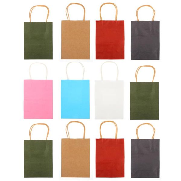 

gift wrap 16pcs delicate bag creative pouch paper package (random color)