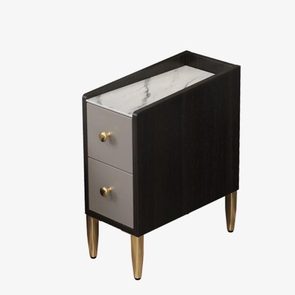 

decorative objects & figurines zq solid wood bedside cabinet small modern simple smart locker