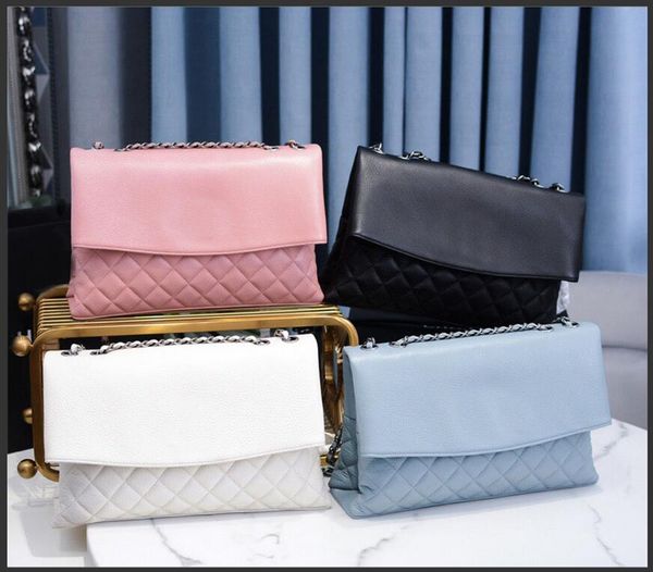 

2021 new bag classic lady handbag diagonal bag leather 32-7.5-19
