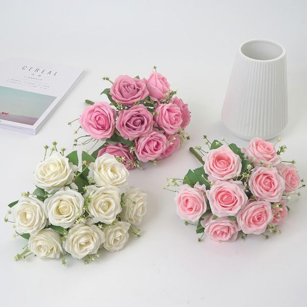 

decorative flowers & wreaths the simulation rose flower festival prom party accessories europe and america bride vacation