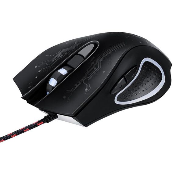 

mice usb wired mouse gaming mouce 3200dpi adjustable 6key for pc laptop