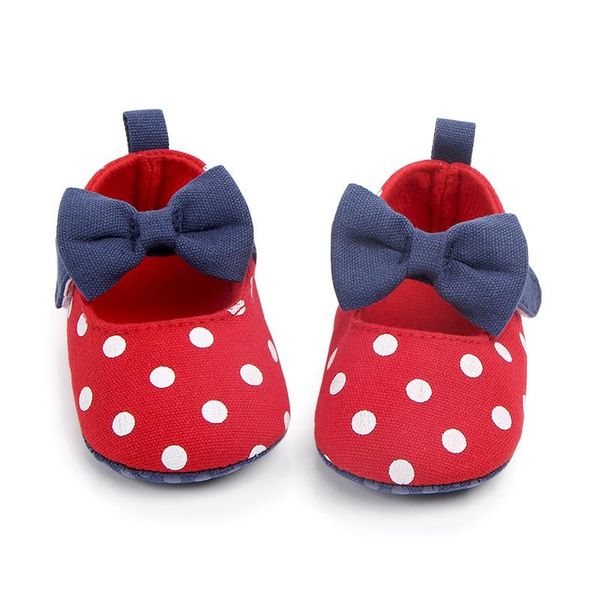 

first walkers autumn baby girl cotton casual bow shoes born cute non-slip soft soled walking