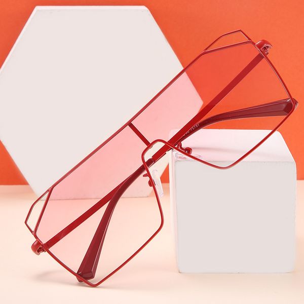 Quadratische Sonnenbrille Männer und Frauen Accsori 2022 Trendprodukt Brillen Geschenk Out Door Street Shad Vintage Lady Glass 18121