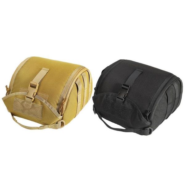 

outdoor tactical helmet bag camouflage backpack multi-functional motorcycle rear seat hig durable multi-func e3g8 bags