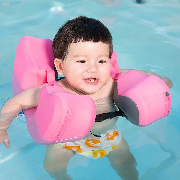 

life vest & buoy safer infant neck float non-inflatable swim ring 3-6 years old kids swimming circle trainer pool accessories