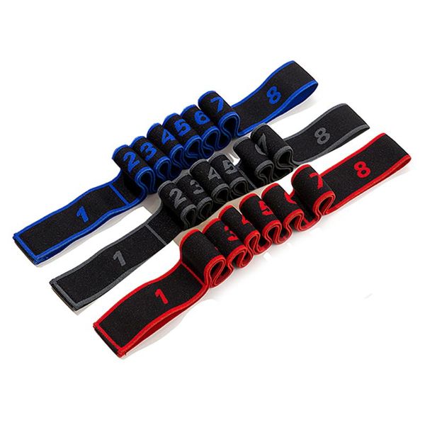 

fitness yoga exercise latex band 9-segment elastic bands body sculpting pilate dancing accessories resistance