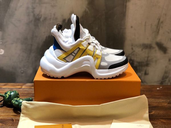 

2021 platform shoes black white velvet reflective leather men women sneaker fashion rainbow multi color laser snakeskin casual chaussures, Red;white