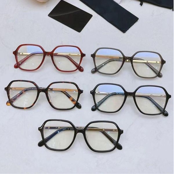 

ch5479 classic brand round sunglasses eyewear metal gold frame glasses men women mirror glass lens design sunglass 2 pairs, White;black