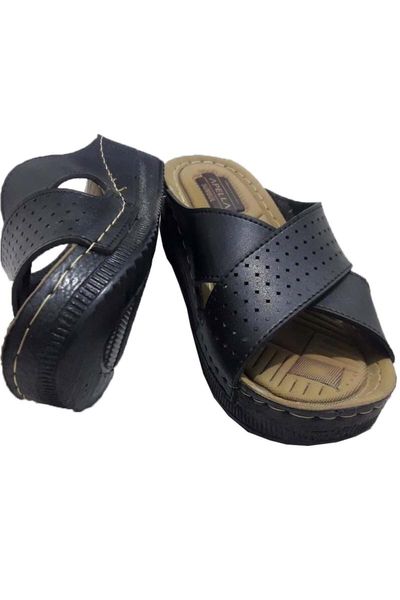 

slippers black summer orthopedic outsole cool base outdoor casual slipper