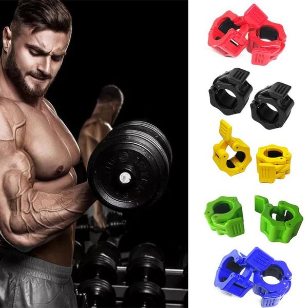 

plastic buckle dumbbell barbell bar nylon clip circlip weight lifting clamp for gym fitness accessories