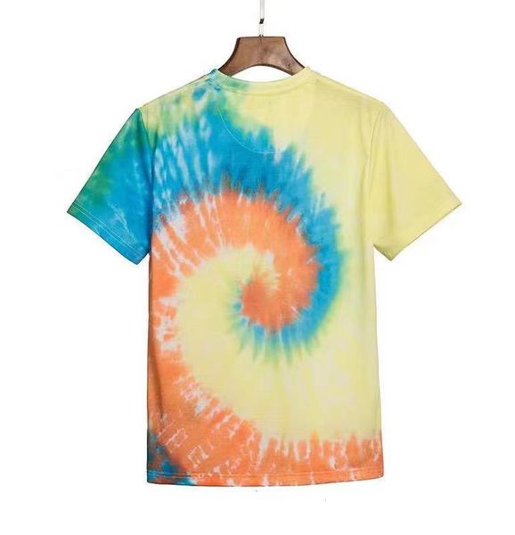 

angel logo t shirt full tie dyed round neck cotton short sleeves. holiday limited size s-xl supports all kinds of custom wholesale#tee s--xl, White;black