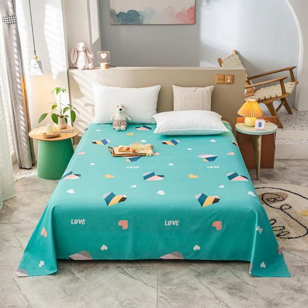 

sheets & sets christmas decoration 100% cotton flat sheet bedspread bedsheet single queen king