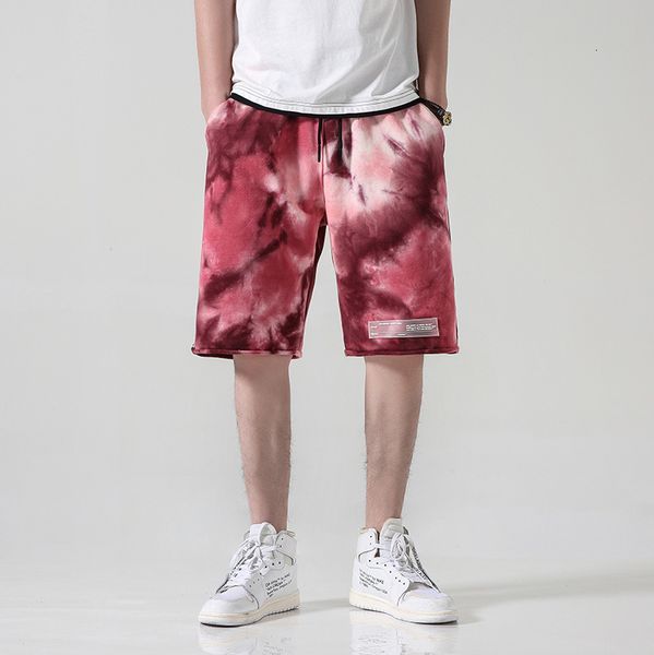 

streetwear summer casual cotton printing beach men's shorts knee length camouflage bermuda short pants men, White;black
