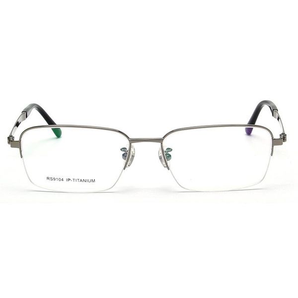 

fashion sunglasses frames pure titanium ultralight glasses frame business men stable success elite does not deform or lose paint, Black