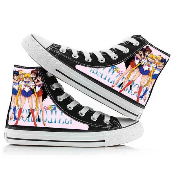 

beautiful girl warrior canvas shoes men's and women's korean breathable couple cloth, Black