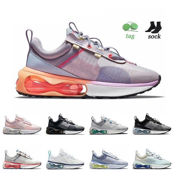

2021 nik air max airmax running sports shoes mens women navy crimson pn dust triple black venice trainers outdoor sneakers 36-45, White;red