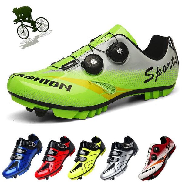 

cycling shoes men professional speed road bicycle flats outdoor sport sneakers women sapatilha zapatillas ciclismo hombre footwear, Black