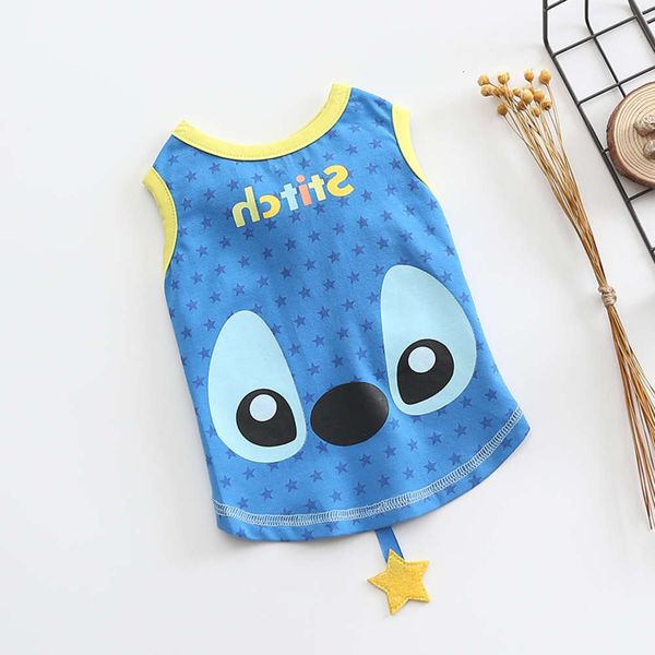 

the dog clothes pet vest summer cotton elastic teddy dog clothing
