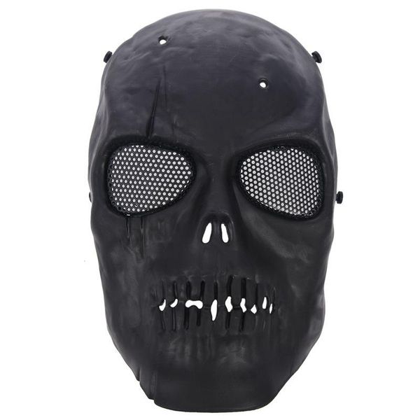 

mask skull full protective - black fishing accessories