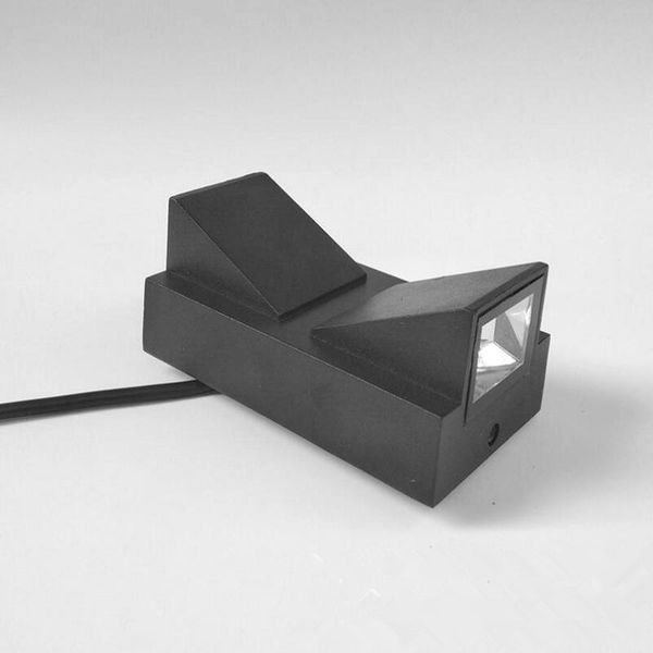 

12w square led wall lamps brief cube adjustable surface mounted light dimmable ac110v 220v indoor&outdoor lighting