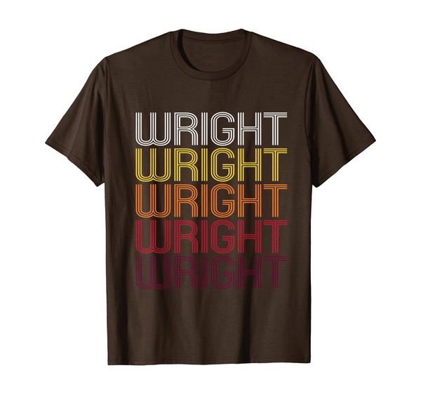

wright, wy | vintage style wyoming t-shirt, White;black