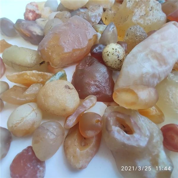 

decorative objects & figurines waste materials natural alxa gobi agate fish tank decoration stone rock gravel specimen stones and minerals