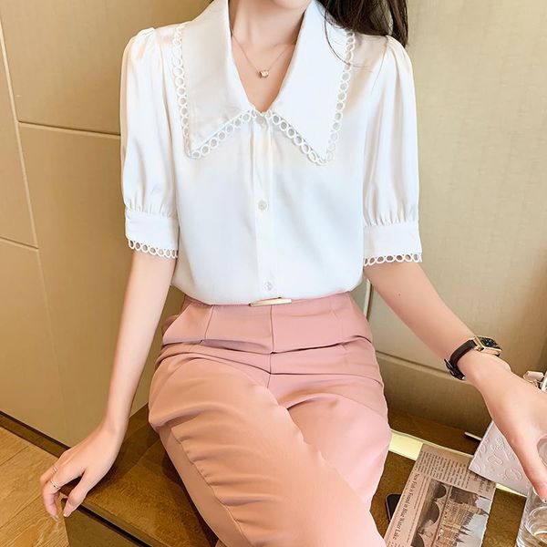 

women's blouses & shirts women 2215#, White