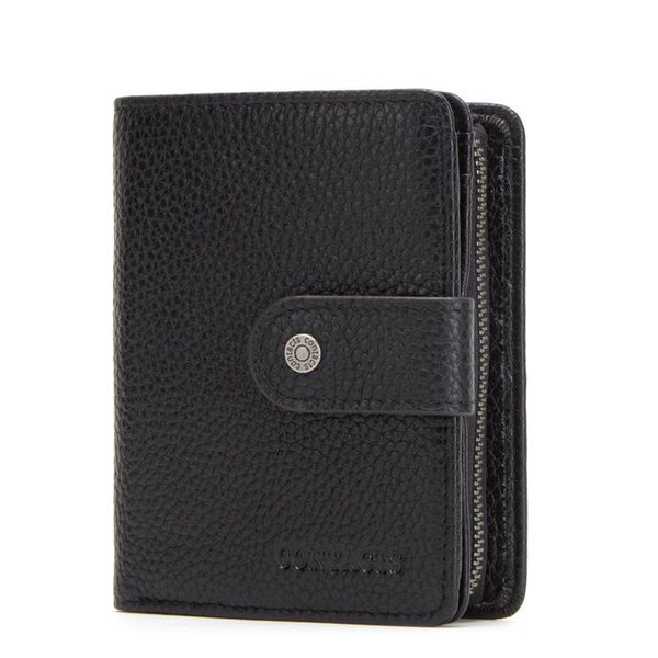 

anti-theft men wallet genuine leather short clutch bag multifunction male purse coin bags card holder hasp money wallets, Red;black