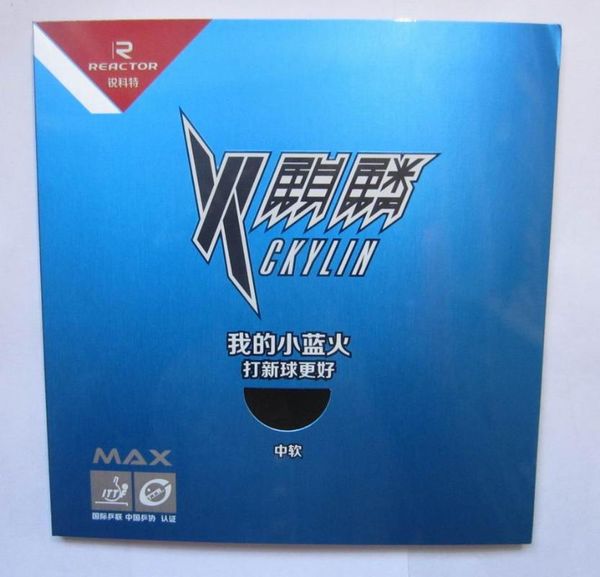 

original reactor kylin ckylin blue sponge pimples in table tennis rubber for 40mm+ tenis de mesa racket raquets