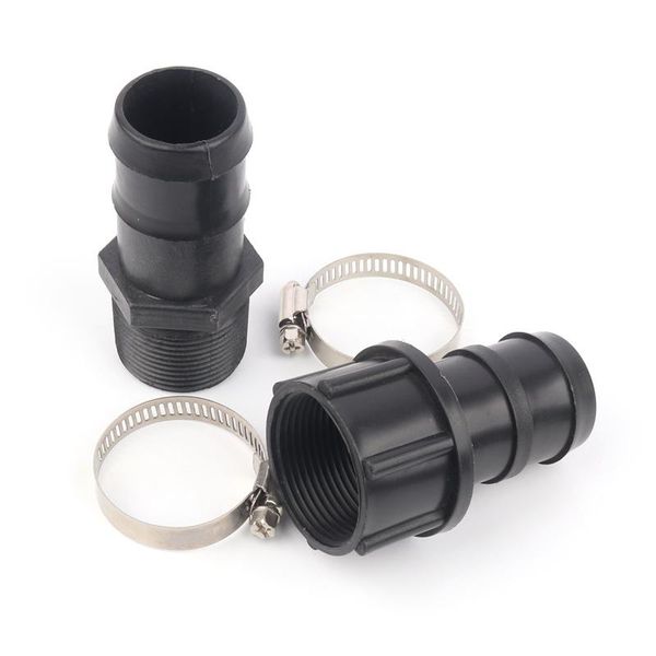

watering equipments 1pcs 3/4"-2 inch to 25-63mm water tape connector agricultural greenhouse farm irrigation soft pipe joints drip hose