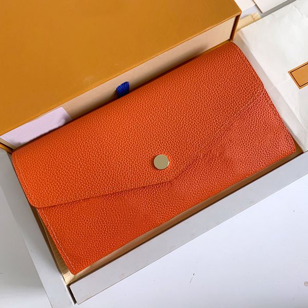 

female luxury designer 2021 classic pattern envelope wallet cardholder credit card coin change leather money clip 61182 wholesale, Red;black