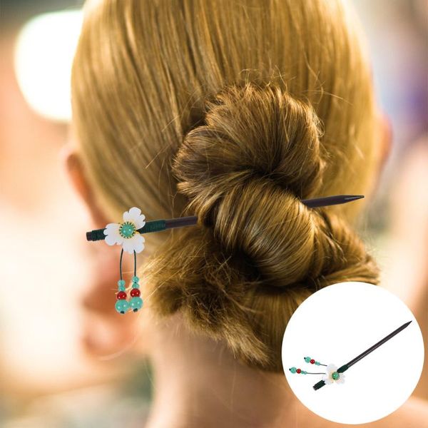 

hair clips wood stick exquisite chinese costume headdress fork accessory
