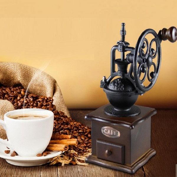 

manual coffee grinders classical wooden grinder bean spice mill