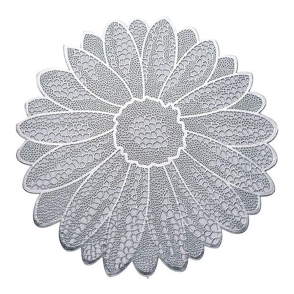 

mats & pads round hollow table mat placemat decoration, suitable for holiday wedding decoration