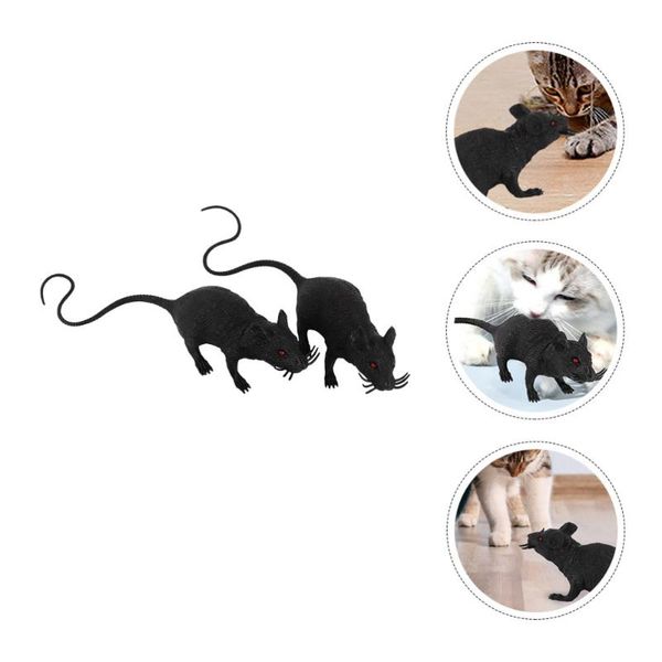 

2pcs interactive cat playing toys simulation sound pet supplies