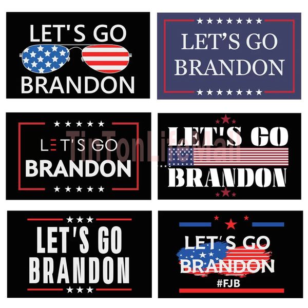 

new let's go brandon trump election flag double sided presidential flag 150*90cm wholesale