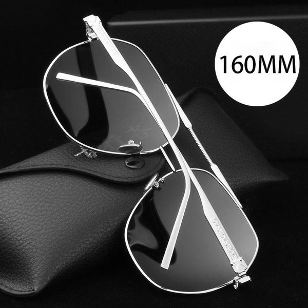 

sunglasses evove oversized polarized male women 160mm lage big polygon sun glasses for men brand design driving shades uv400, White;black