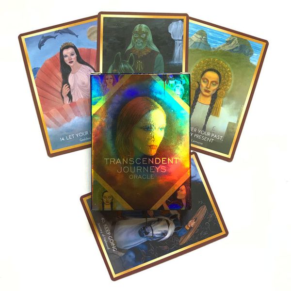 

45card transcendent journeys oracles tarot for fate divination game and a variety of options games individual