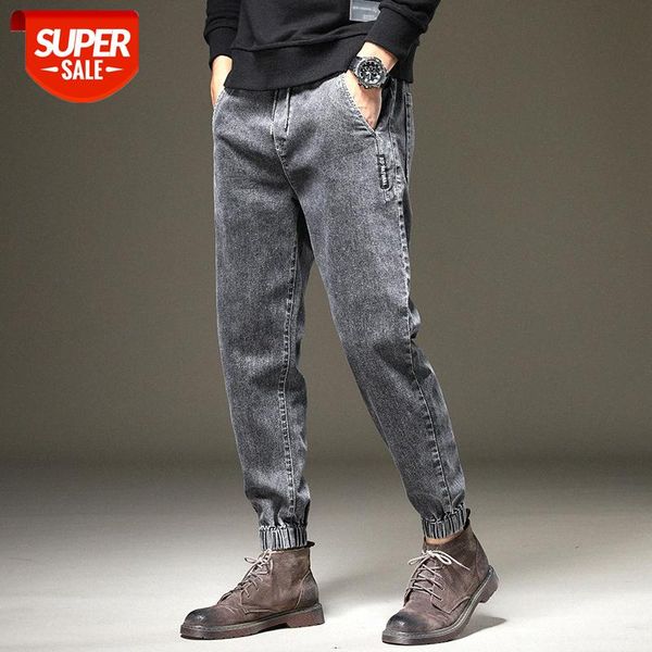 

casual jeans boys flow nine-point beam pants loose feet sweatpants #jc6r, Blue