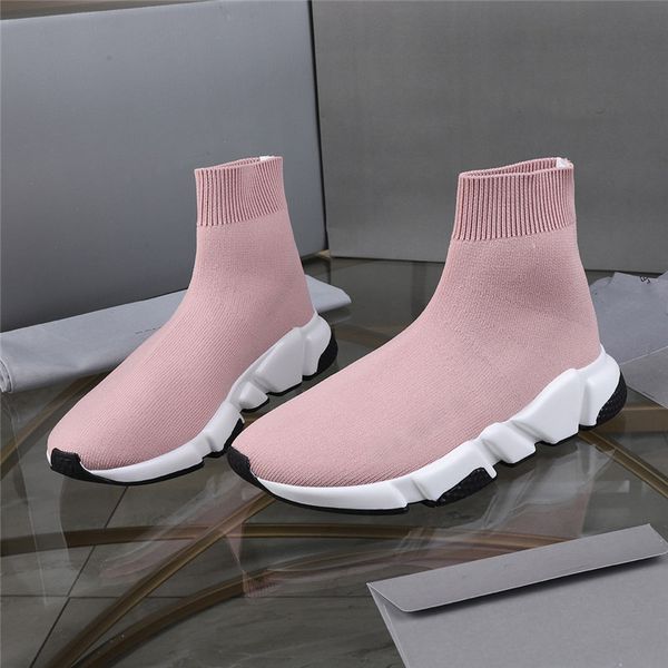 

motorcycle boots designer fly knit casual shoes men women socks speed 1.0 platform runner trainer triple black white sock shoe master speed