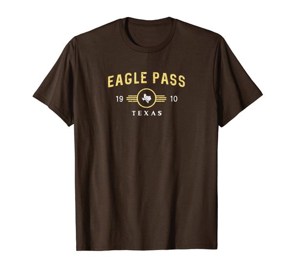 

eagle pass texas home city shirt : tx souvenir gift, White;black