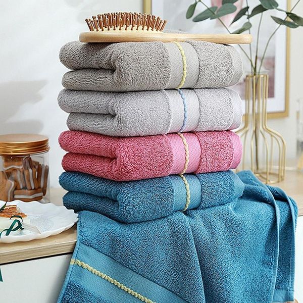 

120g soft bamboo fiber household daily use pure color face towel