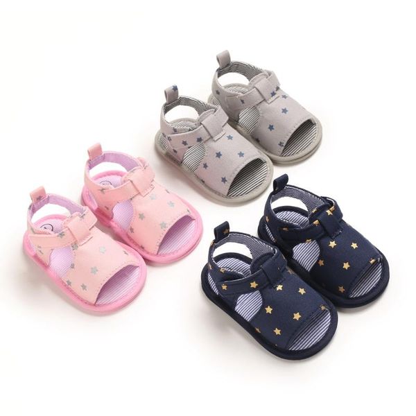 

baby girls sandals summer toddler infant shoes born first walkers, Black;red