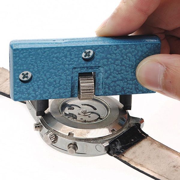 

repair tools & kits 1pcs adjustable watch opener back case tool press closer remover wrench screw battery
